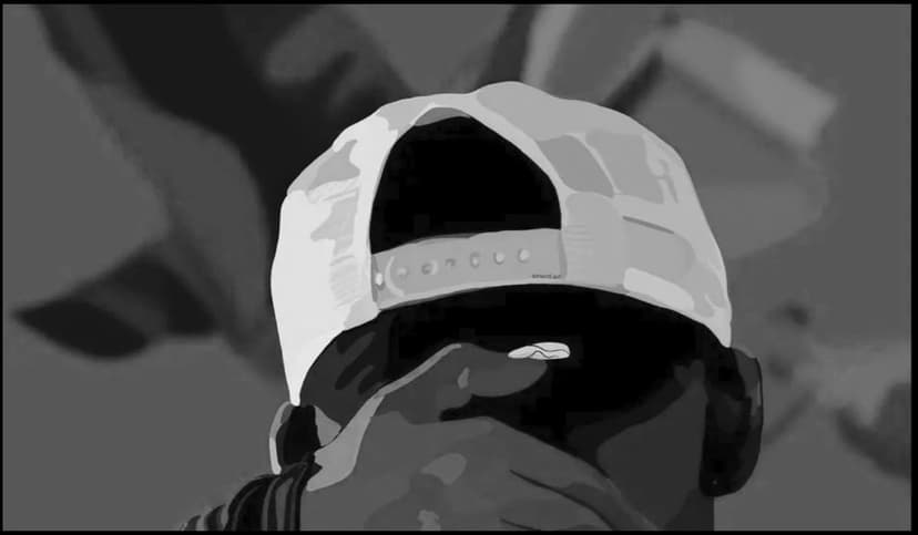 a woman holding a man's neck - Genuine Lies