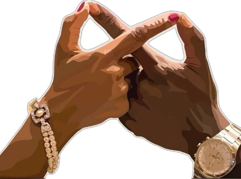 A blood glass of while showing faces of two people - Whispers & Echoes